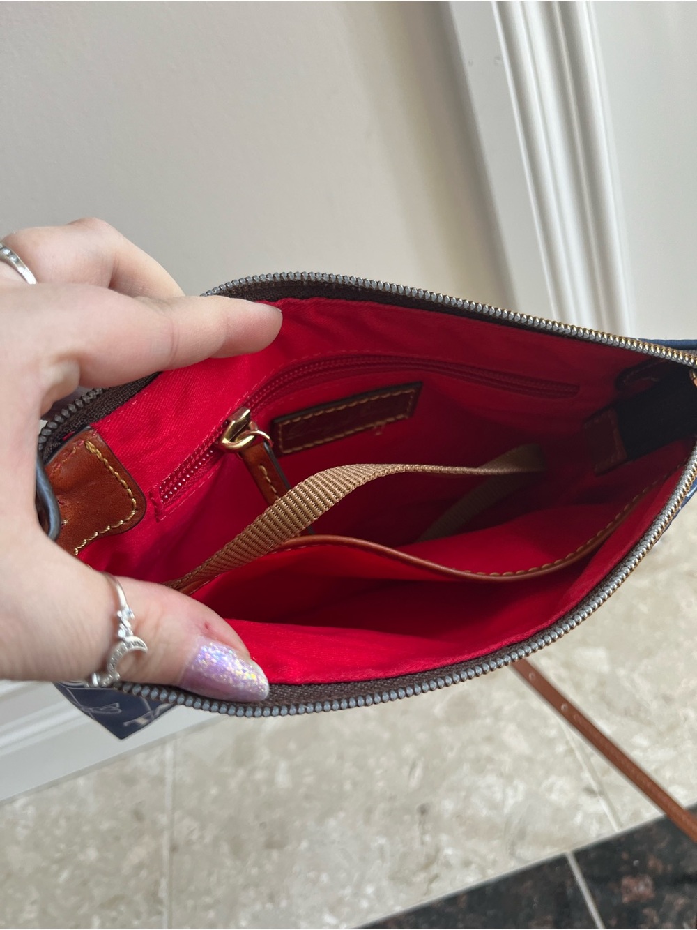 Dooney & bourke Tampa bay rays purse - Picture 4 of 6